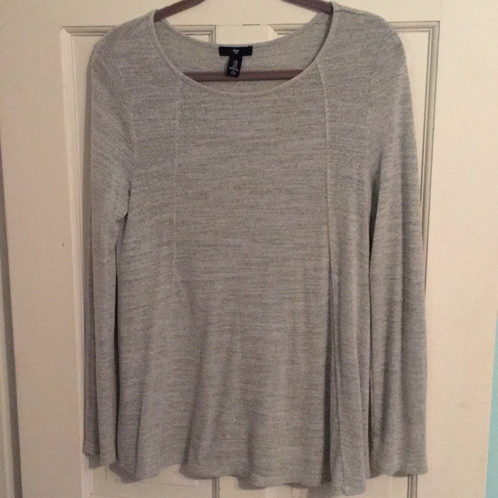 Gap gray tunic top